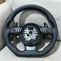 Volant de voiture sport en cuir personnalisé, accessoires automobiles les plus vendus pour Audi A3 A4 A5 A6L A8 Q5 Q7 Q8 S6 S7 TT B8 B9