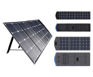 Kit solaire pliable efficace en promotion, 3x40W, pour charger une batterie portable 12V, utilisé en camping - Product Image 1