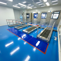 Machine de nettoyage de chaussures pour salle blanche certifiée CE, en acier inoxydable 304, station d'hygiène, alternative aux tapis collants pour la microélectronique
