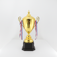 Trophées de Victoire Académique pour Campus – Coupes d'Excellence en Métal Durable avec Impression UV et Gravure Laser – Style Artistique Sportif pour Écoles
