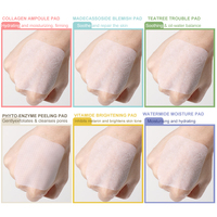 UUKKG Masques en coton professionnels à l'essence de VC pour le visage, apaisants, hydratants, régulateurs de sébum, compresses humides, tampons de gel tonifiants