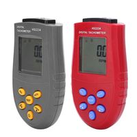 HS2234 Non kontak Tachometer tampilan Digital Speedometer pengukur kecepatan fotoelektrik penguji kecepatan alat pengukuran