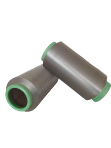 공장 제조 FDY 70D 24F 은 필라멘트 섬유 은 도금 나일론 와이어 은도금 나일론 전도성 섬유 - Product Image 5