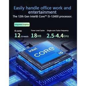 Ordinateur tout-en-un Greelan 23,8 pouces Intel Core i5 Windows 11 avec caméra pop-up HD et écran LED pour l'éducation, la maison, l'école, l'apprentissage des étudiants, OEM - Product Image 5