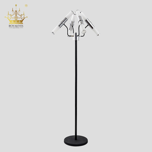 Portable réglable de luxe moderne <span class=keywords><strong>led</strong></span> debout <span class=keywords><strong>salon</strong></span> fait main classique en verre haut de gamme lampadaire vintage - Product Image 6