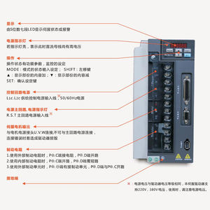 Motor Spindle Servo 2.2/3.7/5.5/7.5/11/15/18 untuk Penggerak AC 5/22/30 KW Kategori Produk Motor - Product Image 4