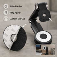 Coussinets en mousse autocollants pour téléphone, coussinets en caoutchouc anti-vibration, rembourrage en silicone, coussin en mousse EVA pour support de téléphone, antidérapant