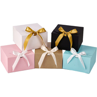 Caja de regalo de Navidad personalizada de nuevo diseño Premium 2024 con cinta