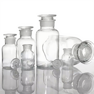 Clear Glass Chromatographic Sample <b>Bottles</b> Wide Mouth 125ml Laboratory Use XZ LAB SUPPLIES - Product Image 2
