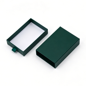 Caja de Regalo de Joyería de Cartón Biodegradable con Logotipo Personalizado, Caja de Embalaje con Cajón para Regalos de Lujo, Perfumes y Velas - Product Image 4