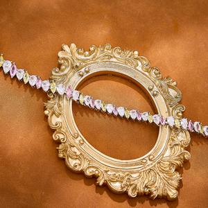 Collana con Diamante Giallo Romano, Placcatura Elettrolitica, Separazione del Colore, Stile Retrò <span class=keywords><strong>Opera</strong></span>, Modellazione <span class=keywords><strong>Abbigliamento</strong></span> Femminile, Choker con Zirconi - Product Image 5