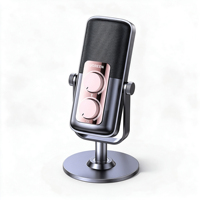 Microphone à condensateur USB de bureau UGREEN CM592, réduction de bruit AI, 192 kHz, microphone d'enregistrement professionnel pour le streaming, les jeux et les podcasts