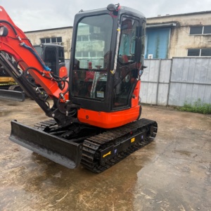 รถขุดตีนตะขาบ Kubota U27 มือสอง น้ำหนัก 2.7 ตัน สายพานยาง ห้องโดยสารติดแอร์ สภาพดี เหมาะสำหรับงานขนาดเล็ก - Product Image 1