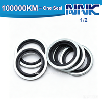 NNK Wettbewerbsfähiger Preis Hydraulikpumpenring Dowty Bonded Sealing Washers 1/2 Bonded Seal Bonded Seal Metal Bonded Washer
