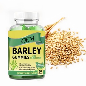 OEM Barley Gummies With <strong>Vitamin</strong> C Barley Grass Gummies Contains Supergreens for Healthy <strong>Digestion</strong> - Product Image 1