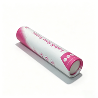 Tube d'emballage en carton biodégradable imprimé sur mesure pour affiches, boîte ronde en carton pour badminton, conteneur cylindrique en kraft pour T-shirts et bouteilles