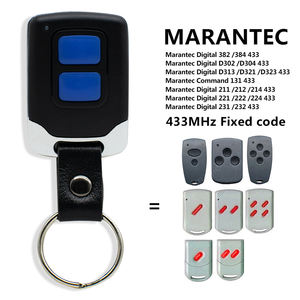 SMG-2009 <span class=keywords><strong>MARANTEC</strong></span> <span class=keywords><strong>Garage</strong></span> Télécommande pour Numérique D302 D304 D313 D321 D382 382 Duplicateur Émetteur 433mhz Porte Ouvre-Porte - Product Image 4