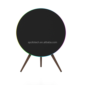 Altavoz Bluetooth Profesional de Pie, Sistema de Audio de Alta Fidelidad con Diseño de Madera Maciza para Cine en Casa - Product Image 1