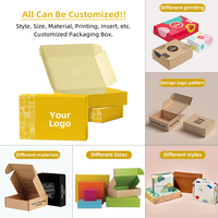 Maßgefertigte Faltbare Flache Tuck-Top Flugzeug-Versandbox Matt Laminiert Recycelbare Postverpackung für Socken Faltbare Ausführung