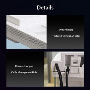 Akuarium Rumah Tangga Kecil Model Terbuka dengan Layar Digital Kontrol Sentuh Kaca Super Ultra-Putih untuk Ikan Hias Lainnya - Product Image 3