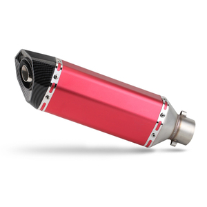Escape Universal para motocicleta de 51mm con silenciador DB Killer <span class=keywords><strong>Akra</strong></span>, tubo de escape negro de 370mm para MT03 ZX25RR FORZA125 ADV150 NK250 ZUMA125 - Product Image 3