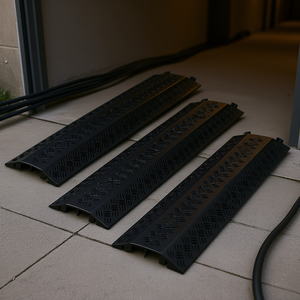 Copertura per Cavo di Collegamento da 17 Pollici, Capacità di Carico Assiale di 500 Libbre, per Uso Interno ed Esterno, Casa, Ufficio, Magazzino, in Materiale PVC - Product Image 2