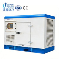 Groupe électrogène diesel silencieux triphasé 5 kVA, 8 kVA, 10 kVA avec services ODM/OEM, bobinage entièrement en cuivre, ATS, certifié ISO et CE
