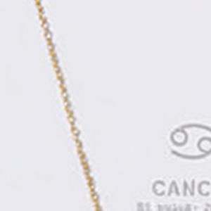 Collana Costellazione Cancro Placcata Oro in Acciaio Inossidabile, Gioielli da Donna, Regalo Trendy, Collane a Strati, Girocollo - Product Image 5