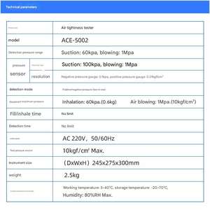 Promotion IP67 pièces automobiles composants électroniques téléphones mobiles montres dispositifs médicaux testeur d'étanchéité à l'air - Product Image 6