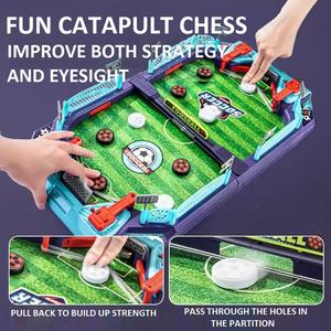 סט משחק כדורגל שולחני מפלסטיק KSF - משחק כדורגל חינוכי 2 נגד 1 למשפחה ולילדים - Product Image 3