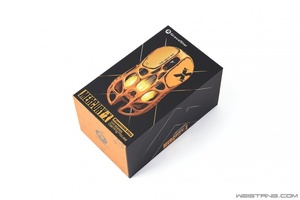 GravaStar Mercury X Pro 8KHz Tri Mode Magnesium Hollow RGB Wireless Right-Handed Gaming <b>Mouse</b> (Battle Worn-Yellow/Neon Stock - Product Image 3
