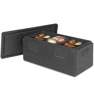 Capacité de 28 litres LxlxH 620x295x275mm thermobox isobox pour 21 bols à menu boîte de rangement récipient alimentaire - Product Image 3