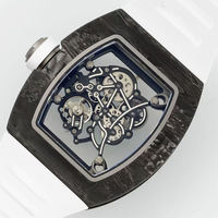 Montre mécanique de luxe pour homme, mouvement mécanique intégré, montre-bracelet
