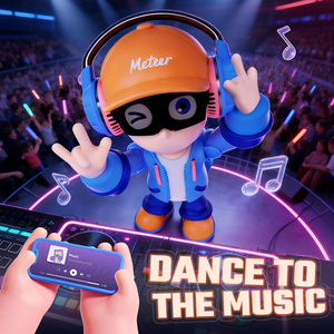 Robot Educativo con IA Meteer, Juguete para Fiestas, Compañero de Baile, Interacción por Voz, Reconocimiento de Ritmo Musical - Product Image 2