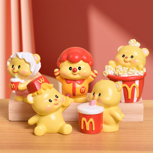 Caja Sorpresa de Figuras Coleccionables de Osos Maimen de Yu Mo Craft, Decoración de Escritorio, Regalo para Niños y Adultos - Product Image 2