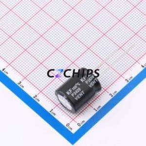 Condensador Electrolítico de Aluminio de Orificio Pasante KF220M400I160A, Componente de Orificio Pasante (THT), D13xL16mm 22uF 20% 400V 5mm - Product Image 2