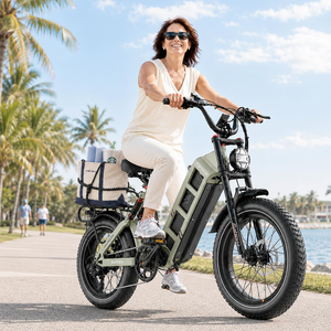 จักรยานไฟฟ้า eAhora Juliet รุ่น Fat Bike 48v 48V 60AH พร้อมส่งจากคลังสินค้า ราคาถูก จักรยานไฟฟ้าเสือภูเขา - Product Image 1