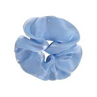 Accessoires pour cheveux en dentelle à imprimé floral de style coréen, satin fluorescent, entièrement faits à la main, pour femmes