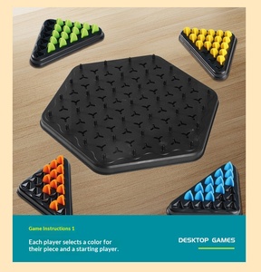 Nuevo Juego de Mesa de Ajedrez con Cadena Triangular de Goma, Juego de Interacción Familiar para Padres e Hijos, Juego de Ejercicio de Lógica, Juguetes para Bebés - Product Image 1