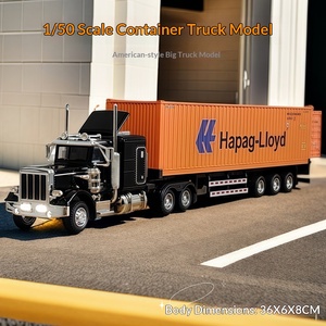 Camión <span class=keywords><strong>de</strong></span> Transporte <span class=keywords><strong>de</strong></span> Ingeniería <span class=keywords><strong>de</strong></span> Aleación Completa a Escala 1:50 <span class=keywords><strong>de</strong></span> Alta Calidad con Sonido, Luces y Función <span class=keywords><strong>de</strong></span> Retroceso - Modelo <span class=keywords><strong>de</strong></span> Juguete <span class=keywords><strong>de</strong></span> Camión Contenedor - Product Image 4