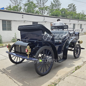 Carroza de Caballos Personalizable para Bodas, Paseos Turísticos en el Parque, Carro Retro en Venta, Vehículo con Ruedas para Transporte Especial - Product Image 5