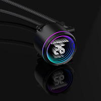 Lovingcool nouveau Design 360mm AIO ARGB refroidisseur liquide boîtier d'ordinateur de jeu radiateur de refroidissement par eau ventilateur refroidisseur CPU pour LGA 115X AM4