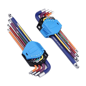 Chuyên Nghiệp 36PC Metric Inch Allen Cờ Lê Thiết Lập Với Thép Hợp Kim Gấp Xử Lý 30 Độ Torx Công Cụ Chính Cho Công Nghiệp Sử Dụng - Product Image 4