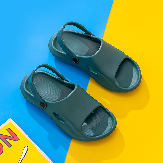 Men Slides Slippers Thick Sole Comfortable Non-slip Durable Outdoor Shoes Sandals Men Clogs for Men