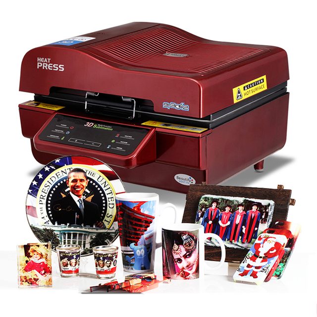 3d Heat Press Sublimation Machine Hot Heat Press Machine for Mug Phone Cases 3d Heat Press Print