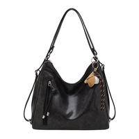 Femmes grande capacité Vintage sac fourre-tout 2025 décontracté bandoulière épaule fermeture éclair sac à dos multifonctionnel à la mode unique