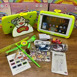 7 inch electronic digital kids tablet laptop educational android with sim card for kids