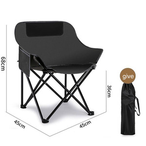 Kursi Lipat Ringan untuk Hiking, Camping, dan Backpacking, Tahan Lama, Model Moon Chair, Penjualan Terlaris - Product Image 2