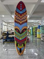 Planche à pagaie gonflable de style russe pour les plages, planche de sport antidérapante avec pompe à surf pour les loisirs aquatiques