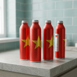 Aluminum Metal <b>Bottles</b> Standard Screw Caps (ROP Pilfer Proof) 99.7% Pure Aluminum Industrial Grade Containers for Beverage Food - Product Image 2